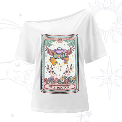 Purplehecate The Doctor One-Shoulder T-Shirt