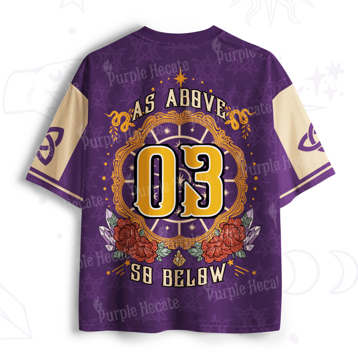 Purplehecate As Above So Below Mesh Jersey