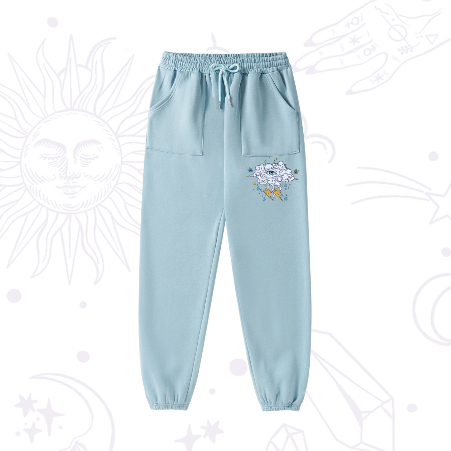 Purplehecate Sorry I'm A Water Sign Fleece Hoodie Suit