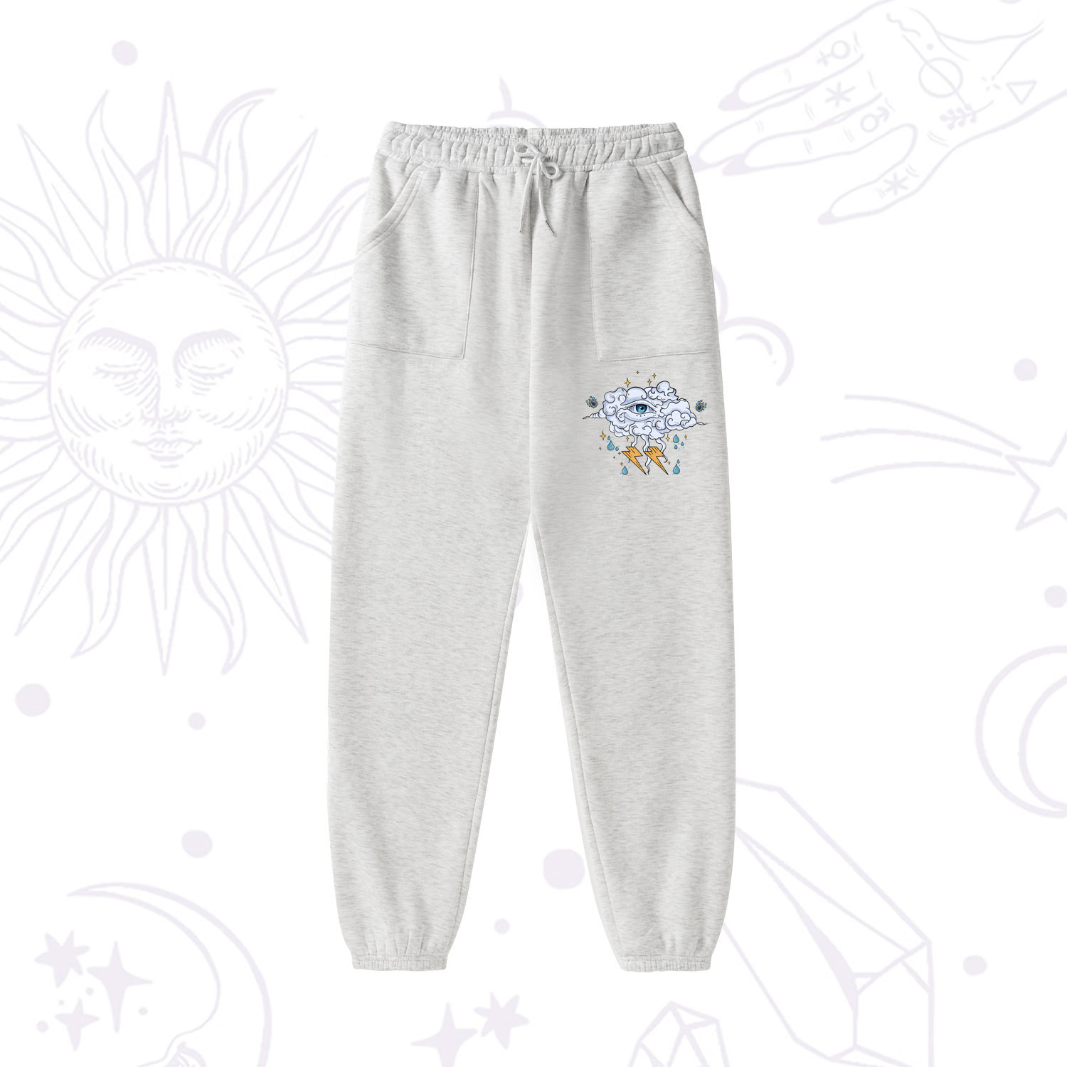 Purplehecate Sorry I'm A Water Sign Fleece Hoodie Suit