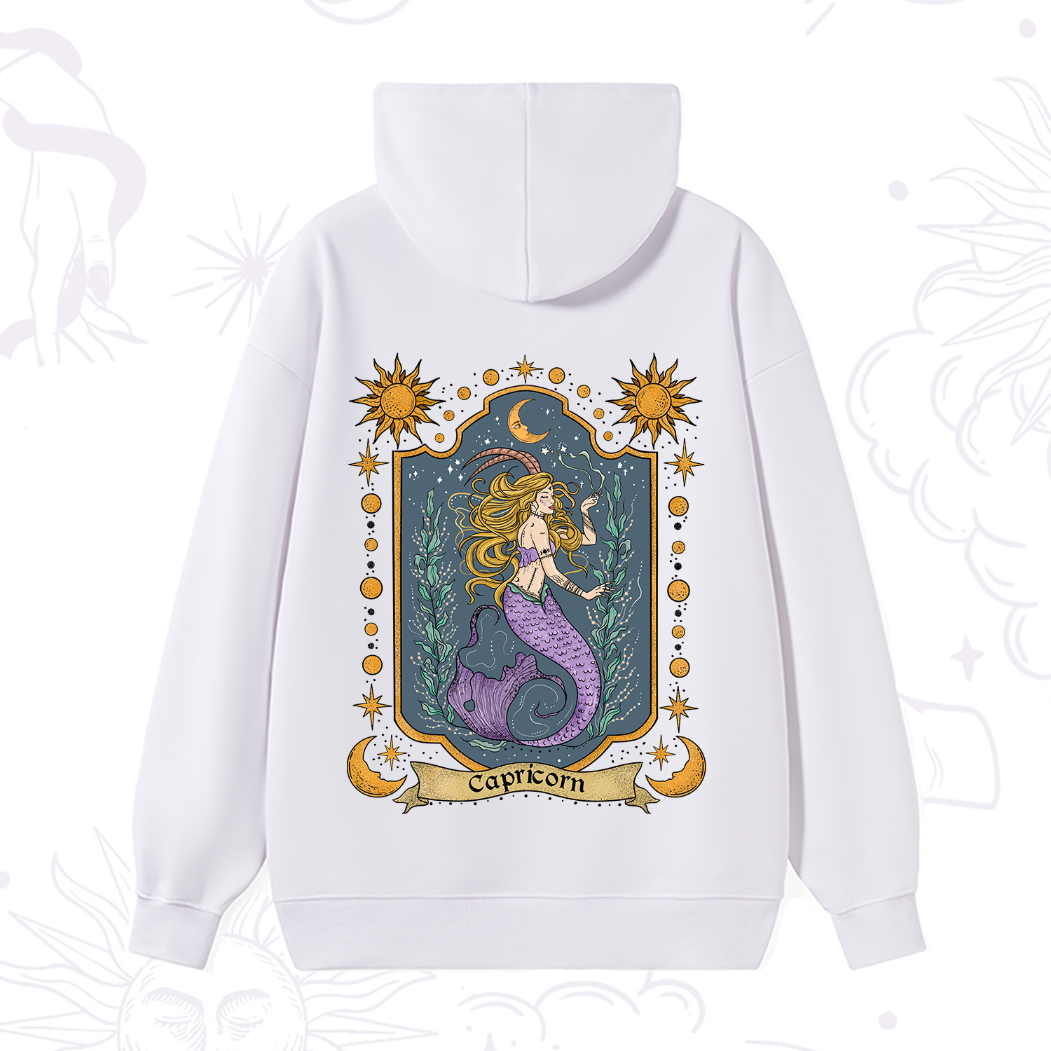 Purplehecate Capricorn Zodiac Hoodie