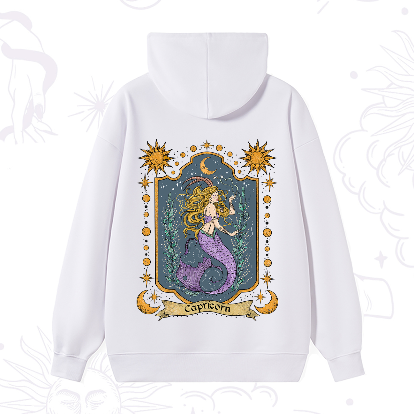 Purplehecate Capricorn Zodiac Hoodie