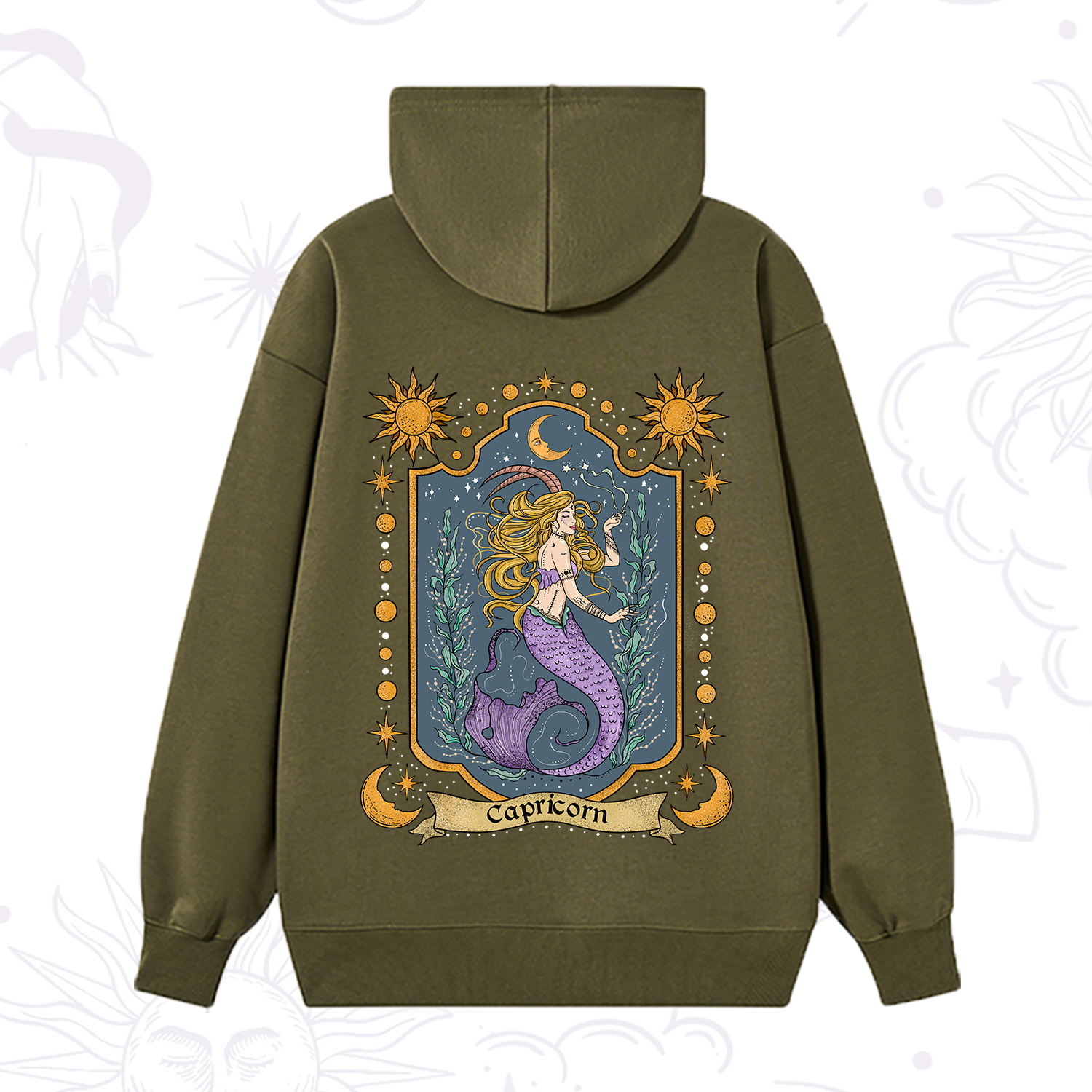 Purplehecate Capricorn Zodiac Hoodie