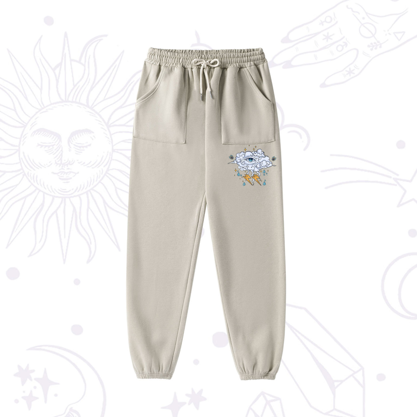 Purplehecate Sorry I'm A Water Sign Fleece Hoodie Suit