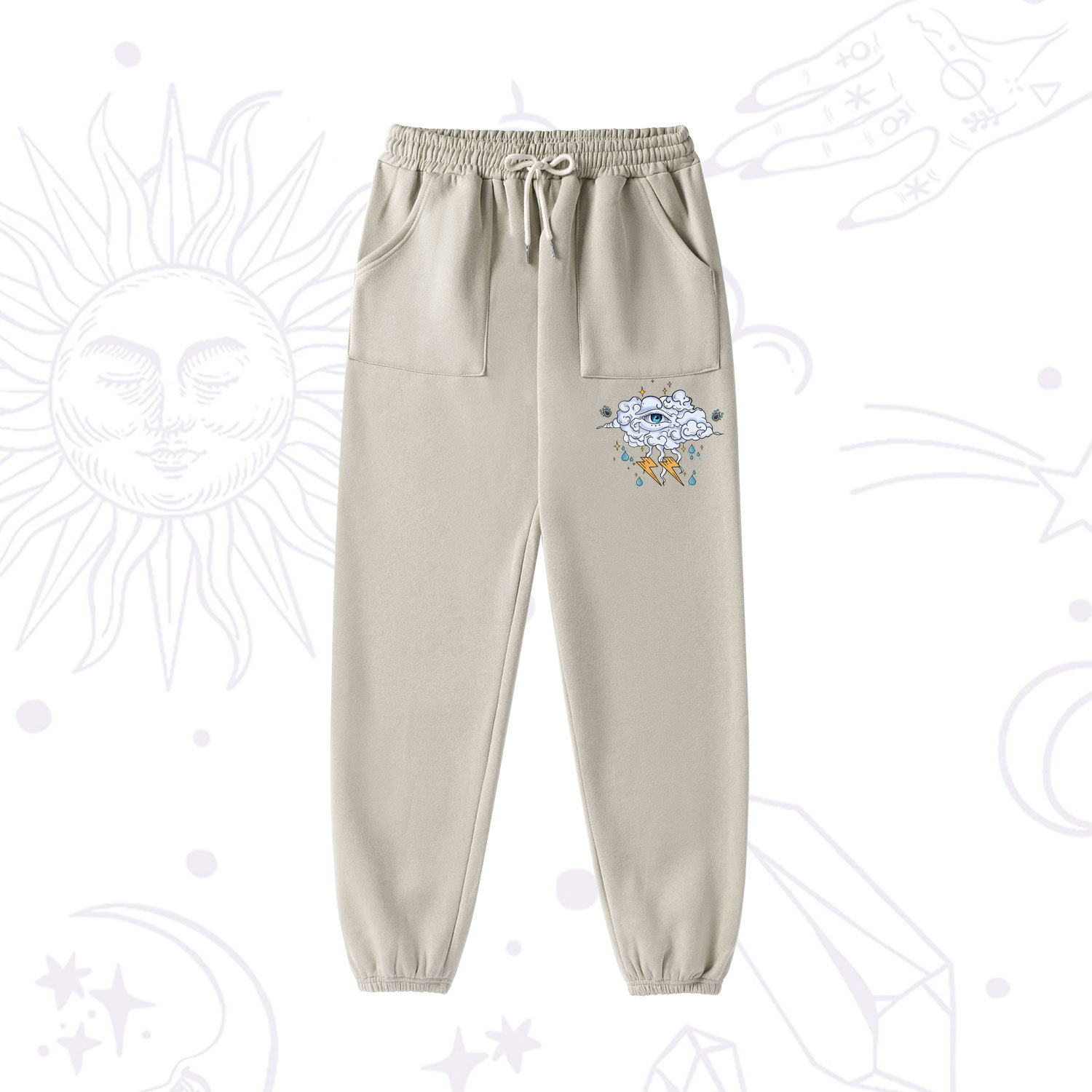 Purplehecate Sorry I'm A Water Sign Fleece Hoodie Suit