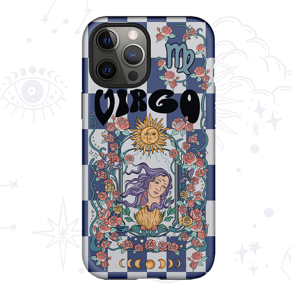 Purplehecate Virgo Spirit Zodiac Collage Phone Case