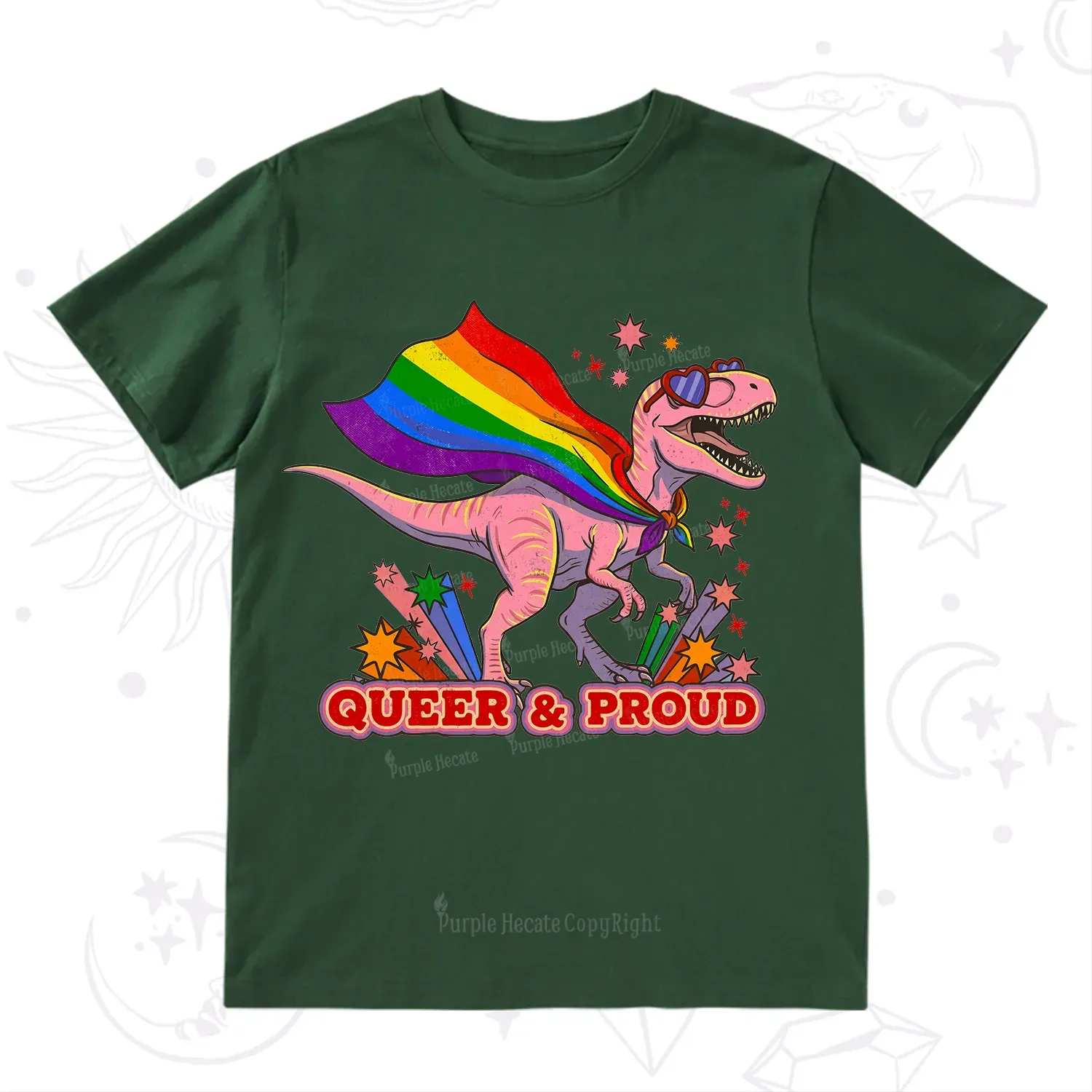Purplehecate Queer and Proud T-Shirt