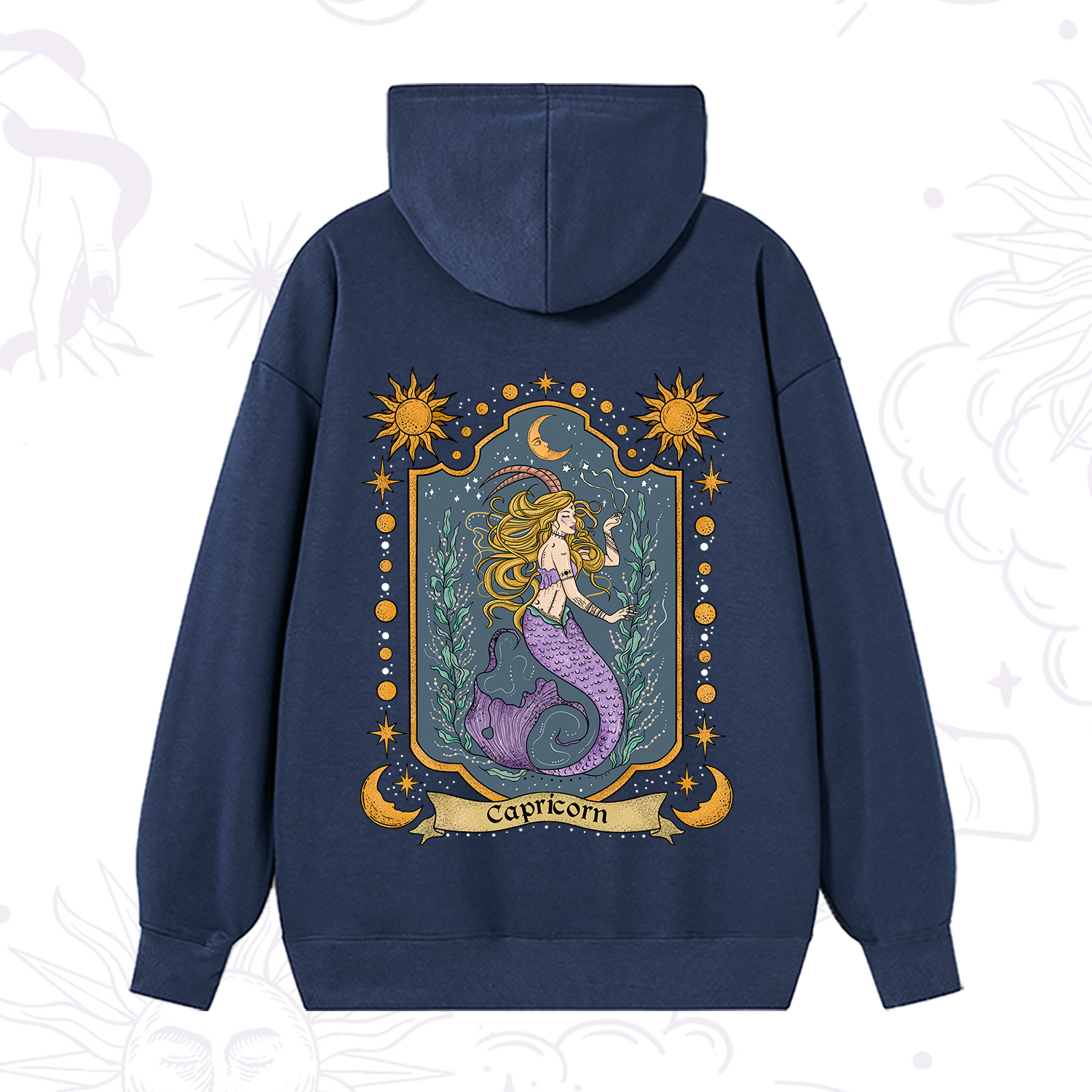 Purplehecate Capricorn Zodiac Hoodie