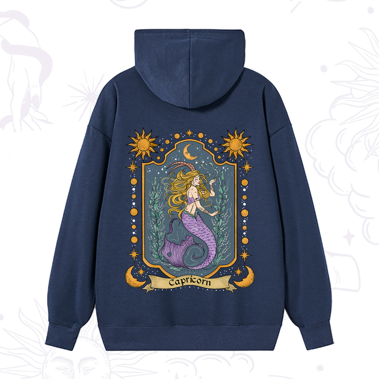 Purplehecate Capricorn Zodiac Hoodie