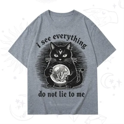 Purplehecate All Seeing Cat T-Shirt