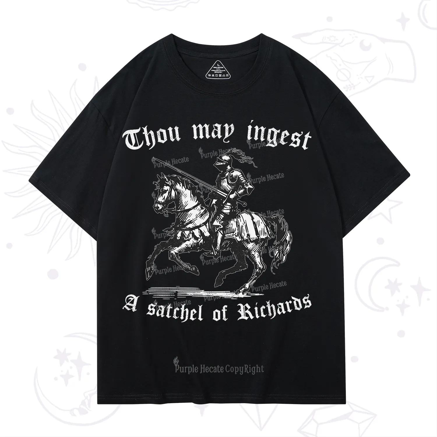 Purplehecate Thou May Ingest A Satchel of Richards T-Shirt