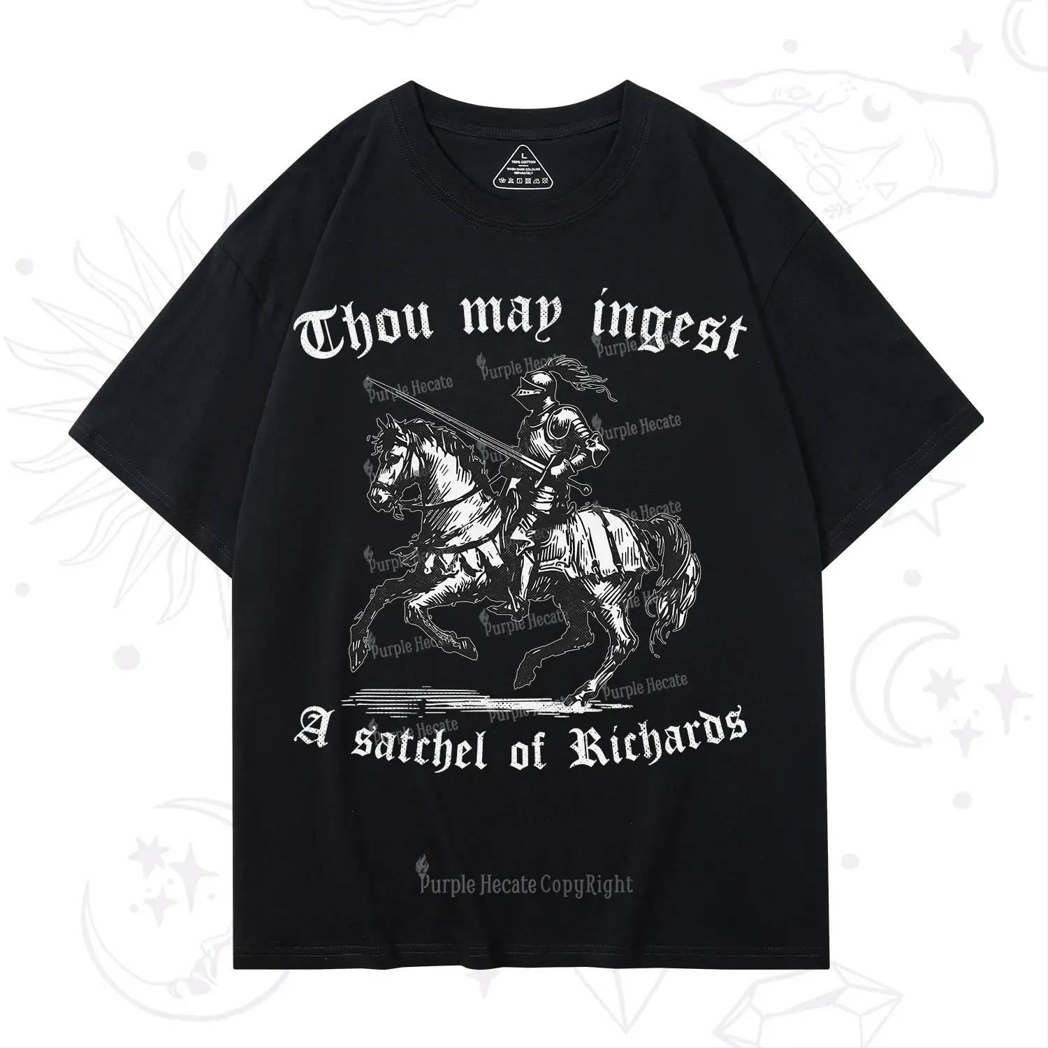 Purplehecate Thou May Ingest A Satchel of Richards T-Shirt