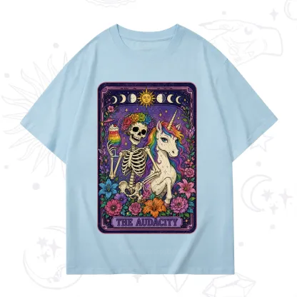 Purplehecate The Audacity Tarot Pride Rainbow T-Shirt