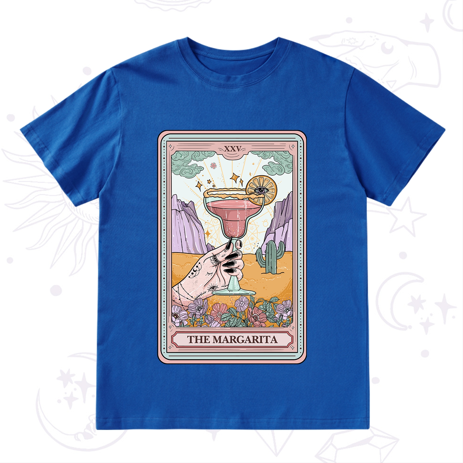Purplehecate The Margarita Tarot Card T-Shirt