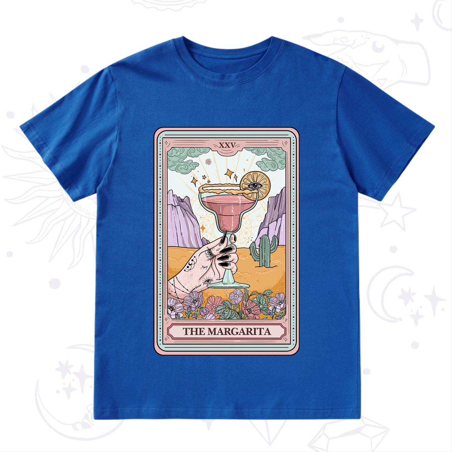 Purplehecate The Margarita Tarot Card T-Shirt