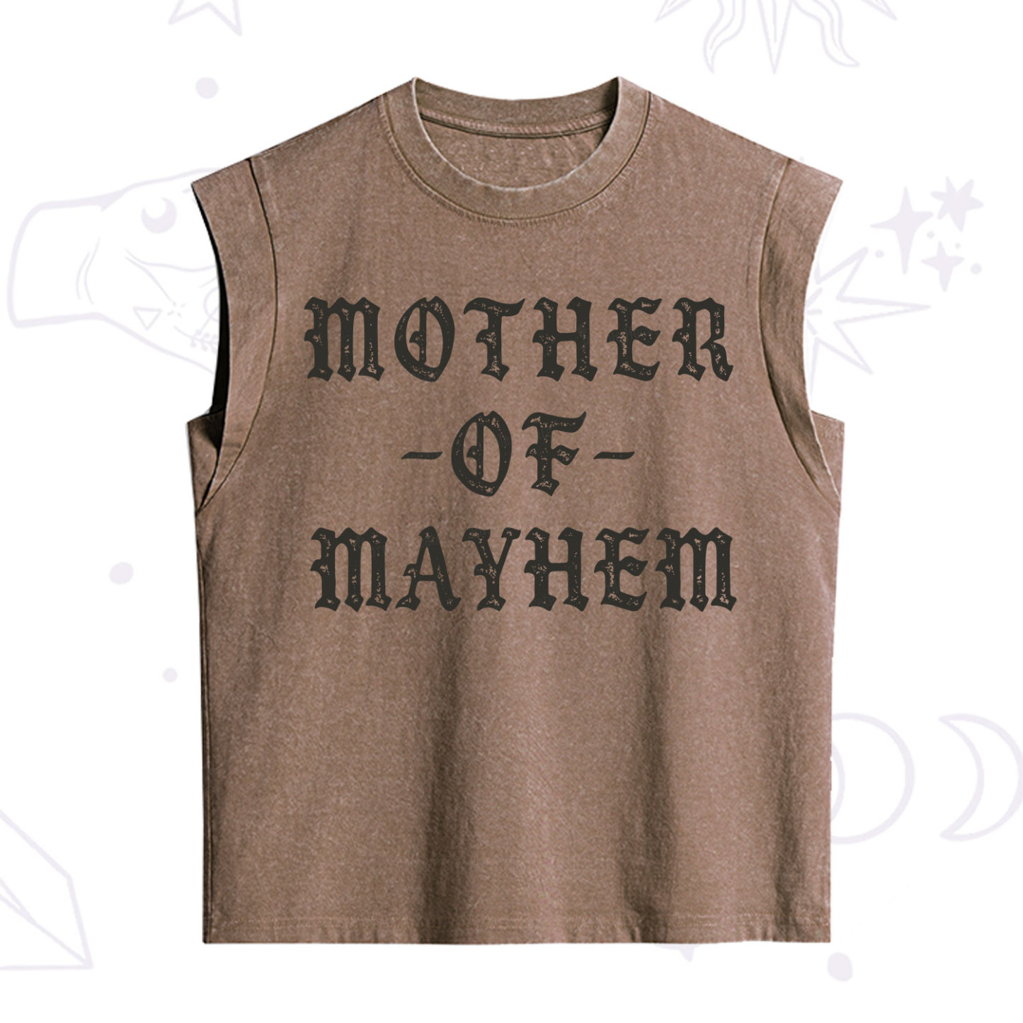 Purplehecate Mother of Mayhem Vintage Washed Tank