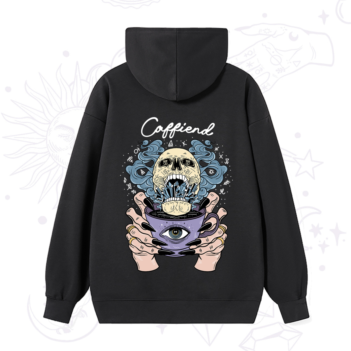 Magic Purplehecate Caffiend Hoodie