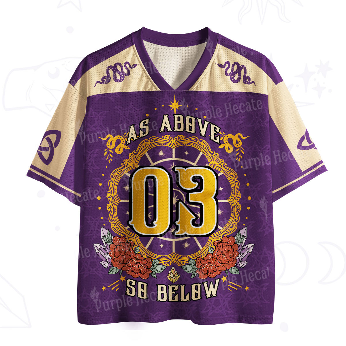 Purplehecate As Above So Below Mesh Jersey