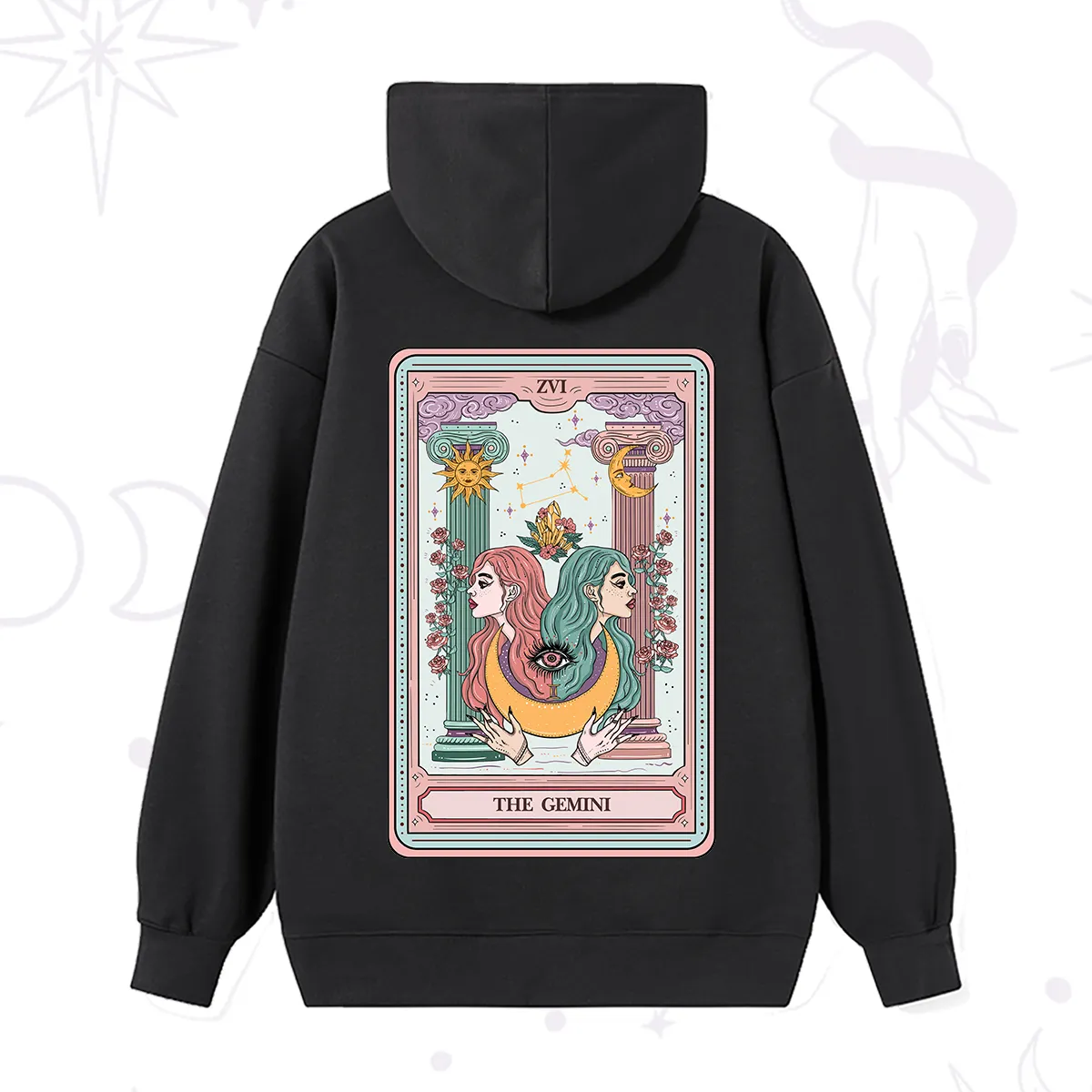 Purplehecate The Gemini Goddess Tarot Hoodie