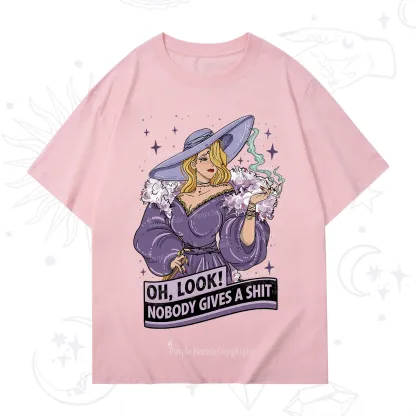 Purplehecate Oh Look Nobody Gives A Shit T-Shirt