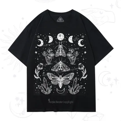 Purplehecate Mystical Moth T-Shirt