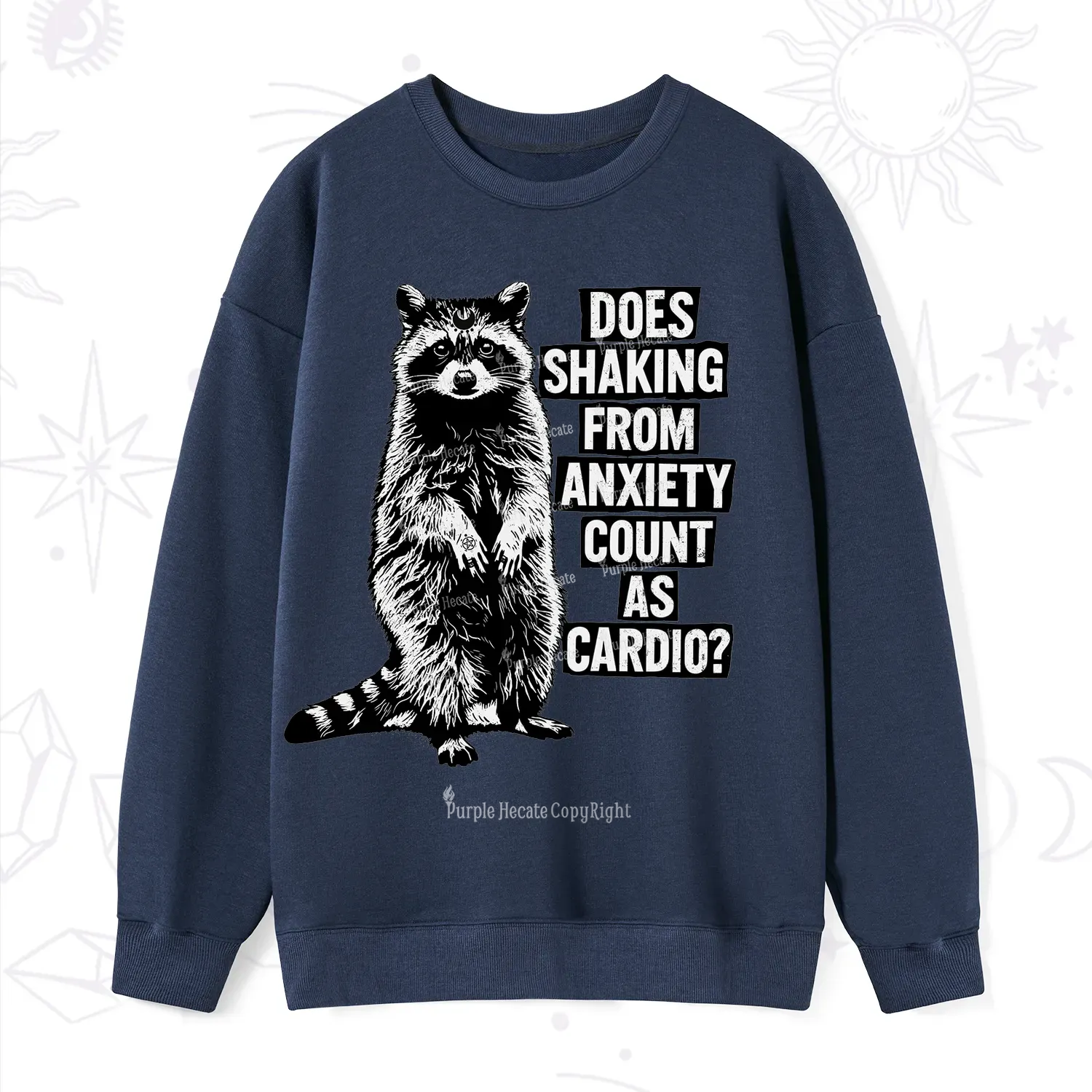 Purplehecate Does Shaking From Anxiety Count As Cardio Sweatshirt