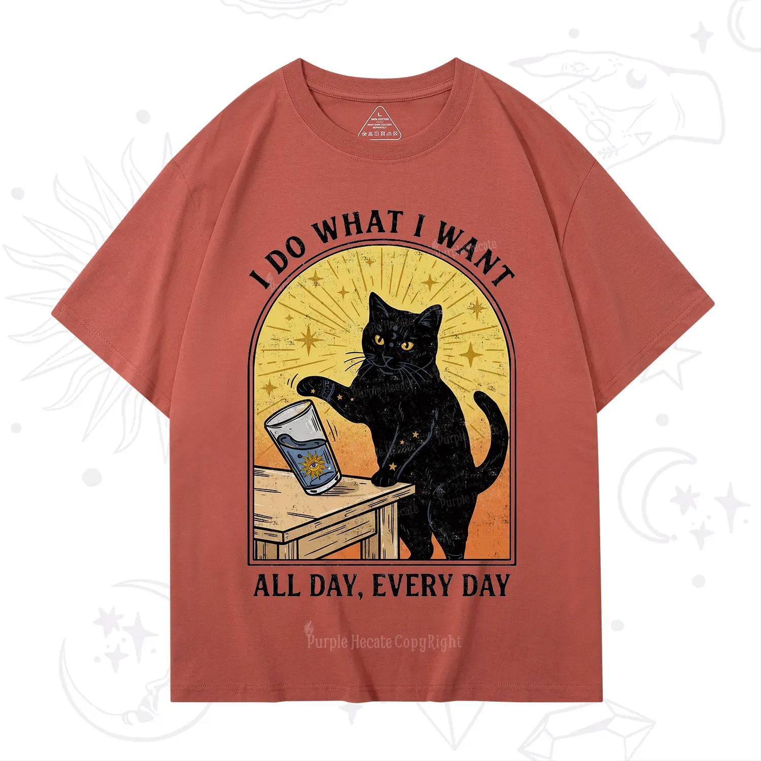 Purplehecate I Do What I What T-Shirt