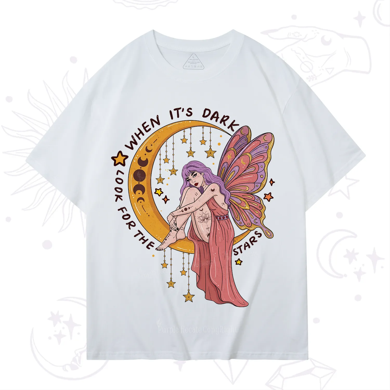 Purplehecate Look For The Stars T-Shirt