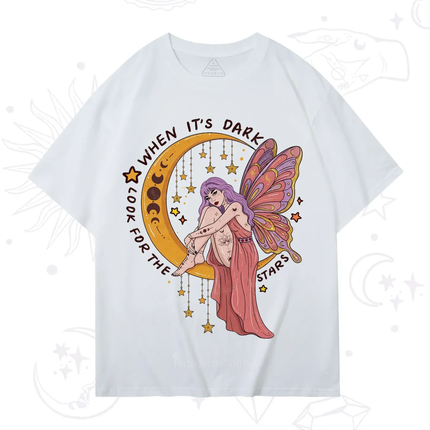 Purplehecate Look For The Stars T-Shirt