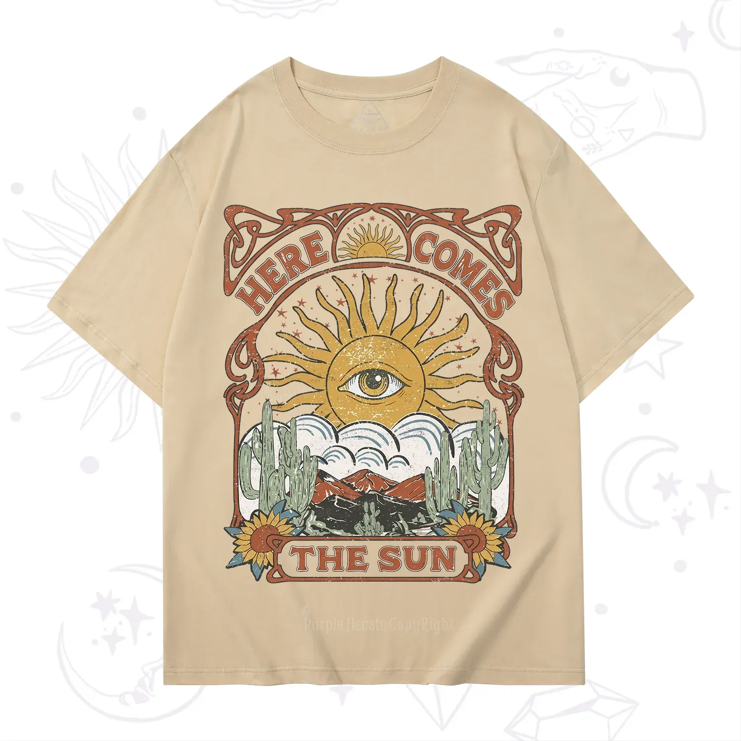 Purplehecate Here Comes The Sun T-Shirt