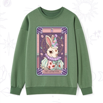 Purplehecate The Easter Fool Tarot Sweatshirt