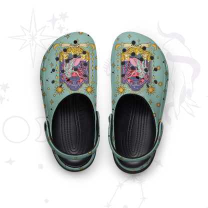 Purplehecate Cancer Zodiac Rubber Clogs