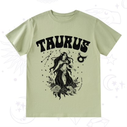 Purplehecate Taurus Zodiac Glyphs T-Shirt
