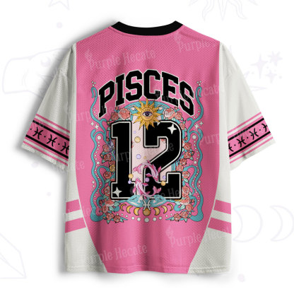 Purplehecate Pisces Spirit Zodiac Mesh Jersey
