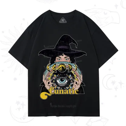 Purplehecate Witch of the Lunatic Moon Phase T-Shirt
