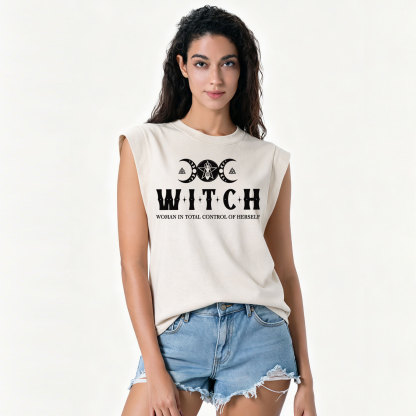 Purplehecate Hecate Woman in Total Control of Herself  Vintage Washed Tank