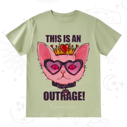Purplehecate This is an Outrage T-Shirt