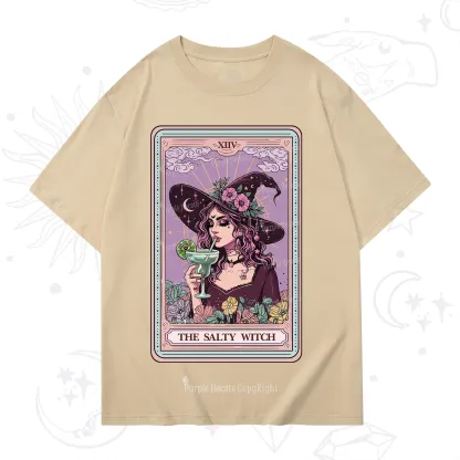 Purplehecate The Salty Witch Tarot T-Shirt