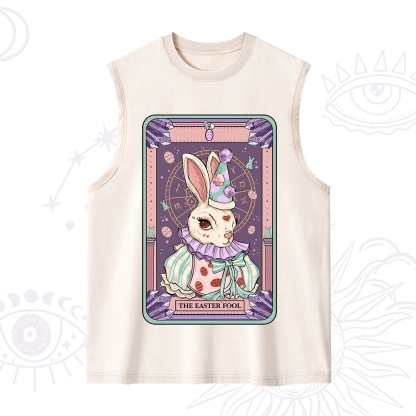 Purplehecate The Easter Fool Tarot Washed Tank