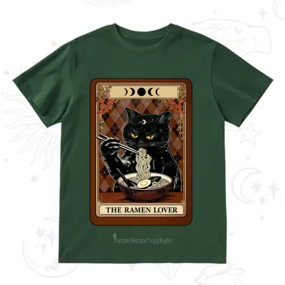 Purplehecate The Ramen Lover Tarot T-Shirt