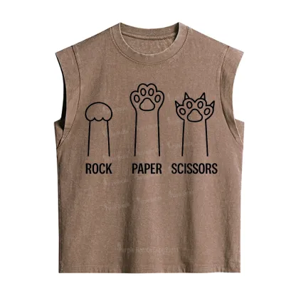[Copy]Purplehecate Black Cat Vintage Washed Tank