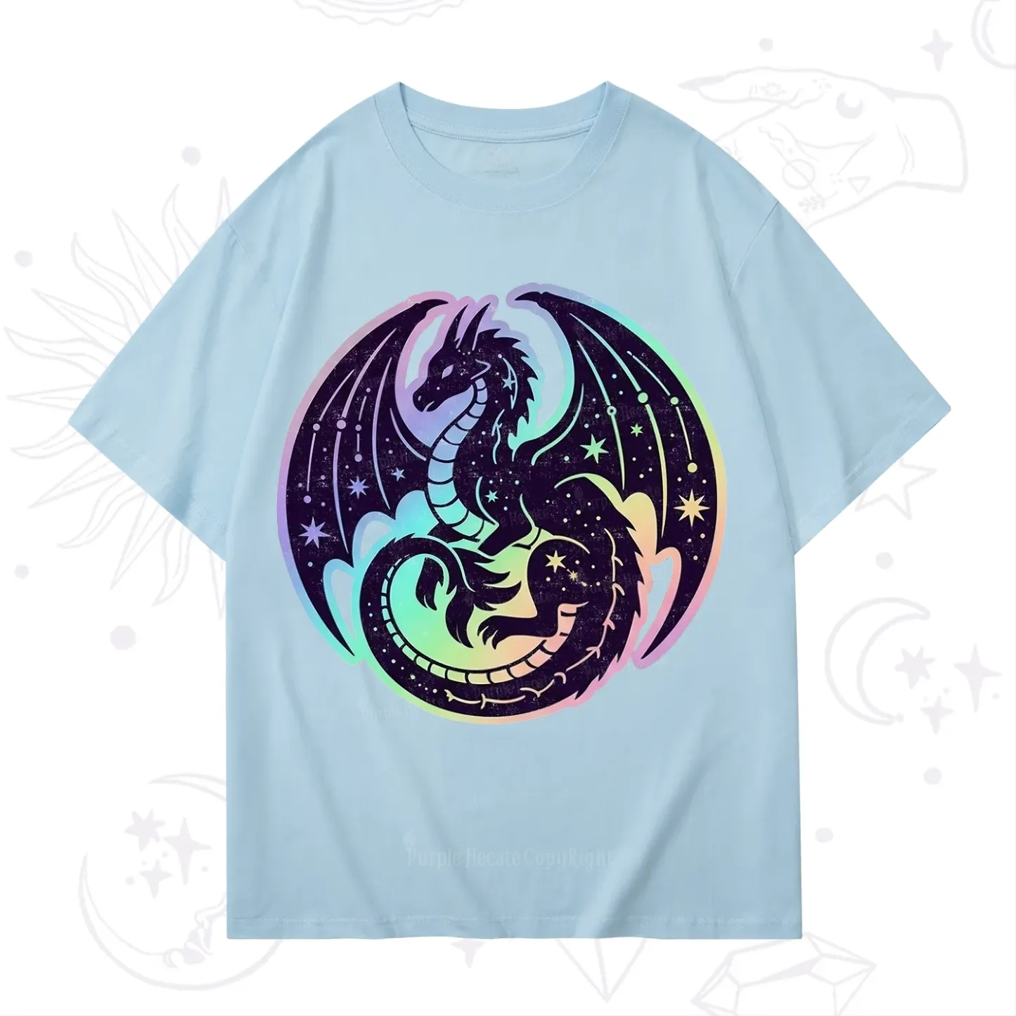 Purplehecate Cosmic Dragon T-Shirt