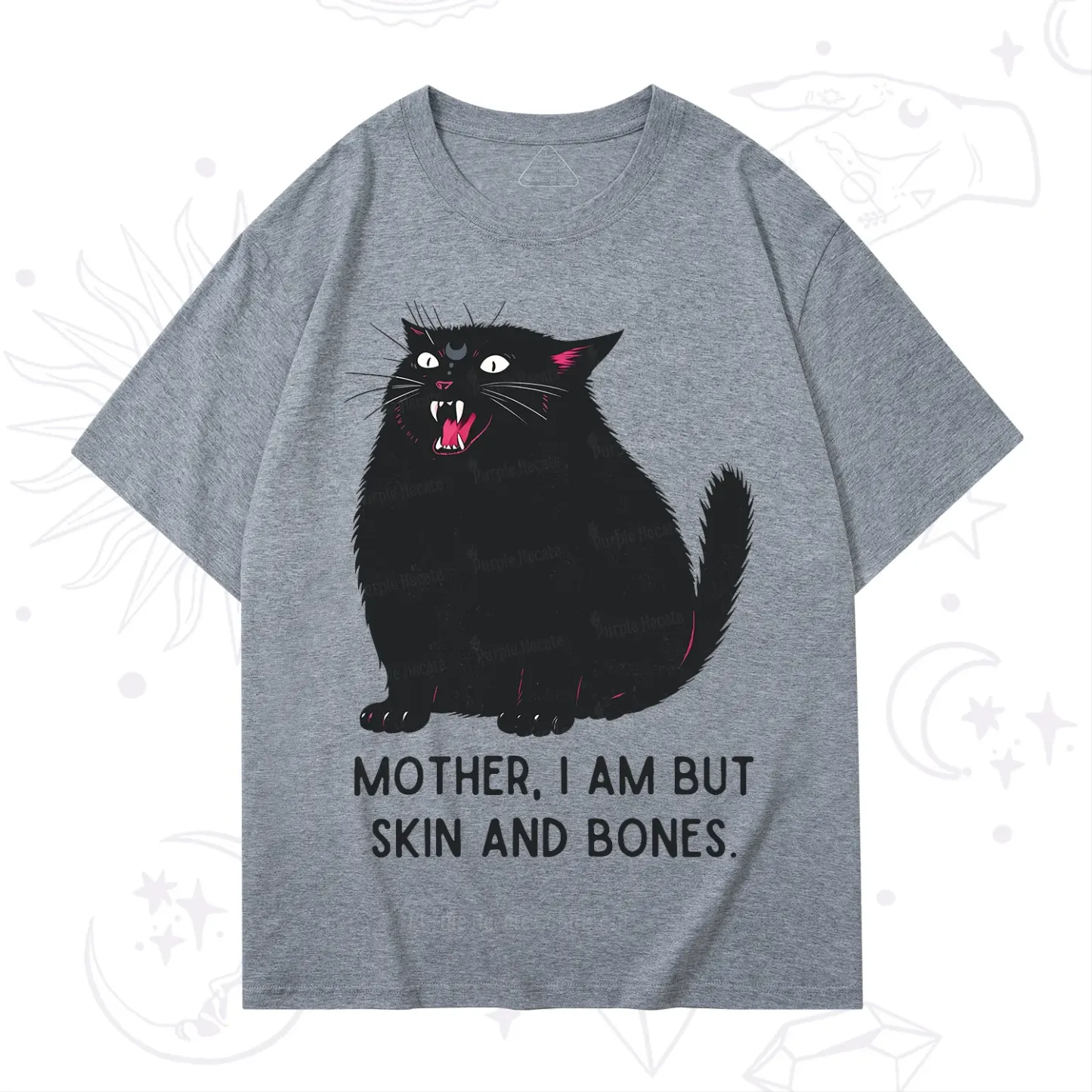 Purplehecate Mom I Am But Skin And Bones T-Shirt