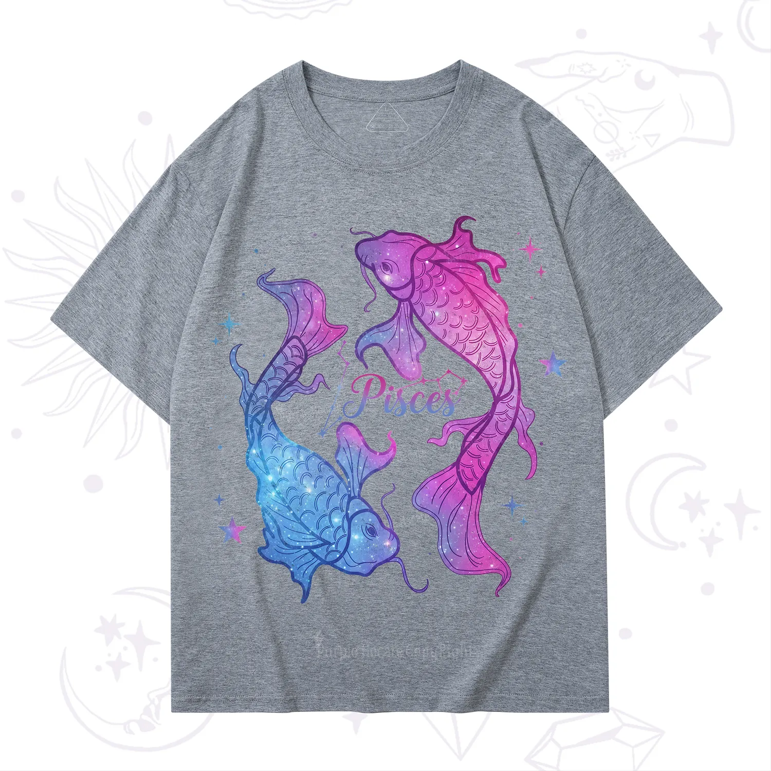 Purplehecate Pisces Zodiac T-Shirt