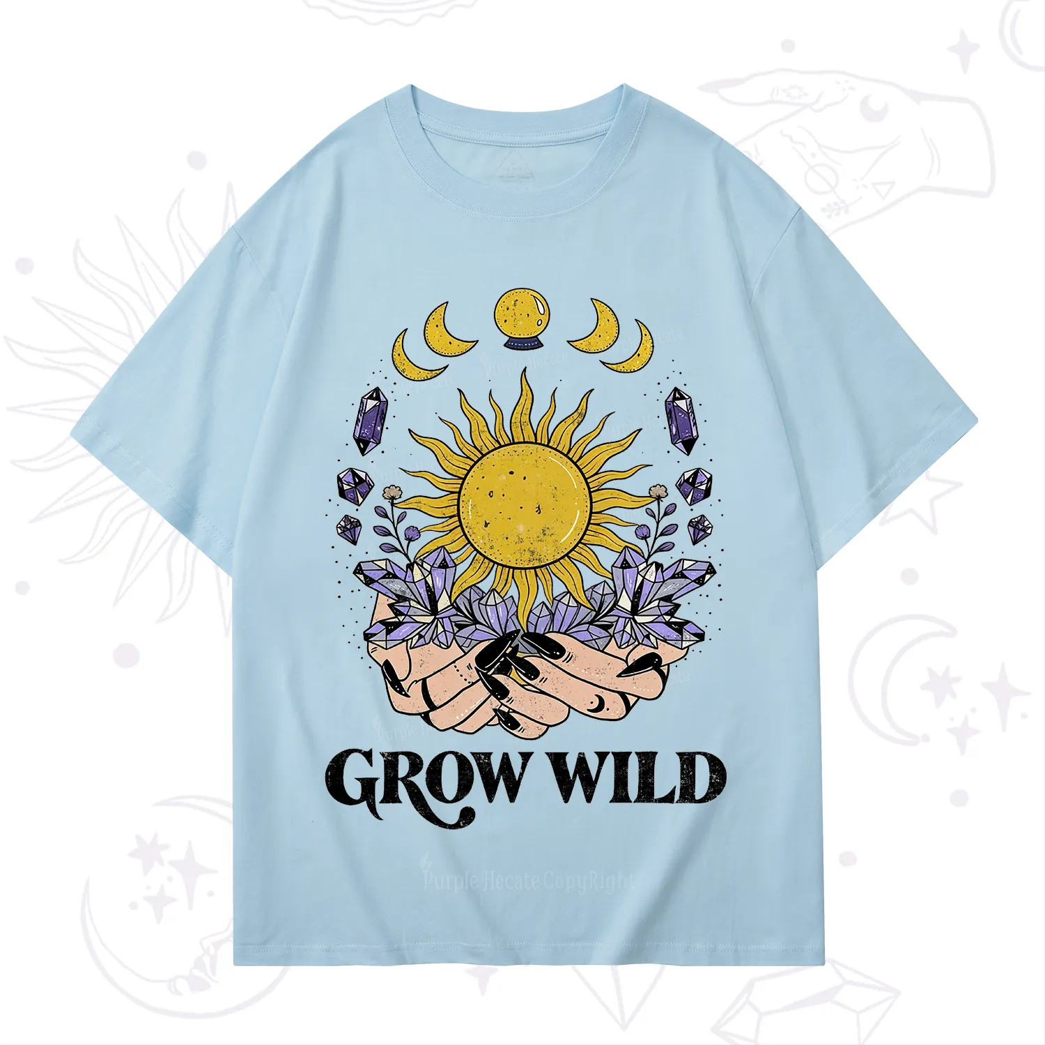 Purplehecate Grow Wild T-Shirt