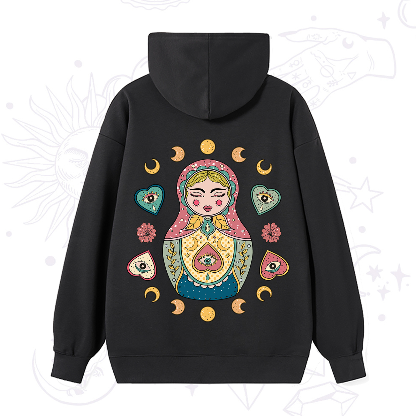 Magic Purplehecate Nesting Doll Hoodie