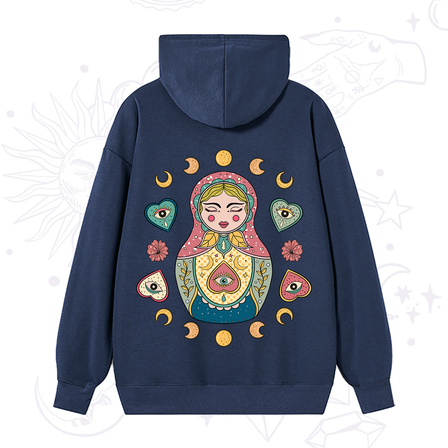 Purplehecate Nesting Doll Hoodie