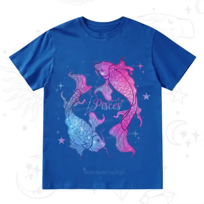 Purplehecate Pisces Zodiac T-Shirt