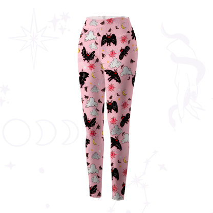 Purplehecate Cryptid Mothman Yoga Pants