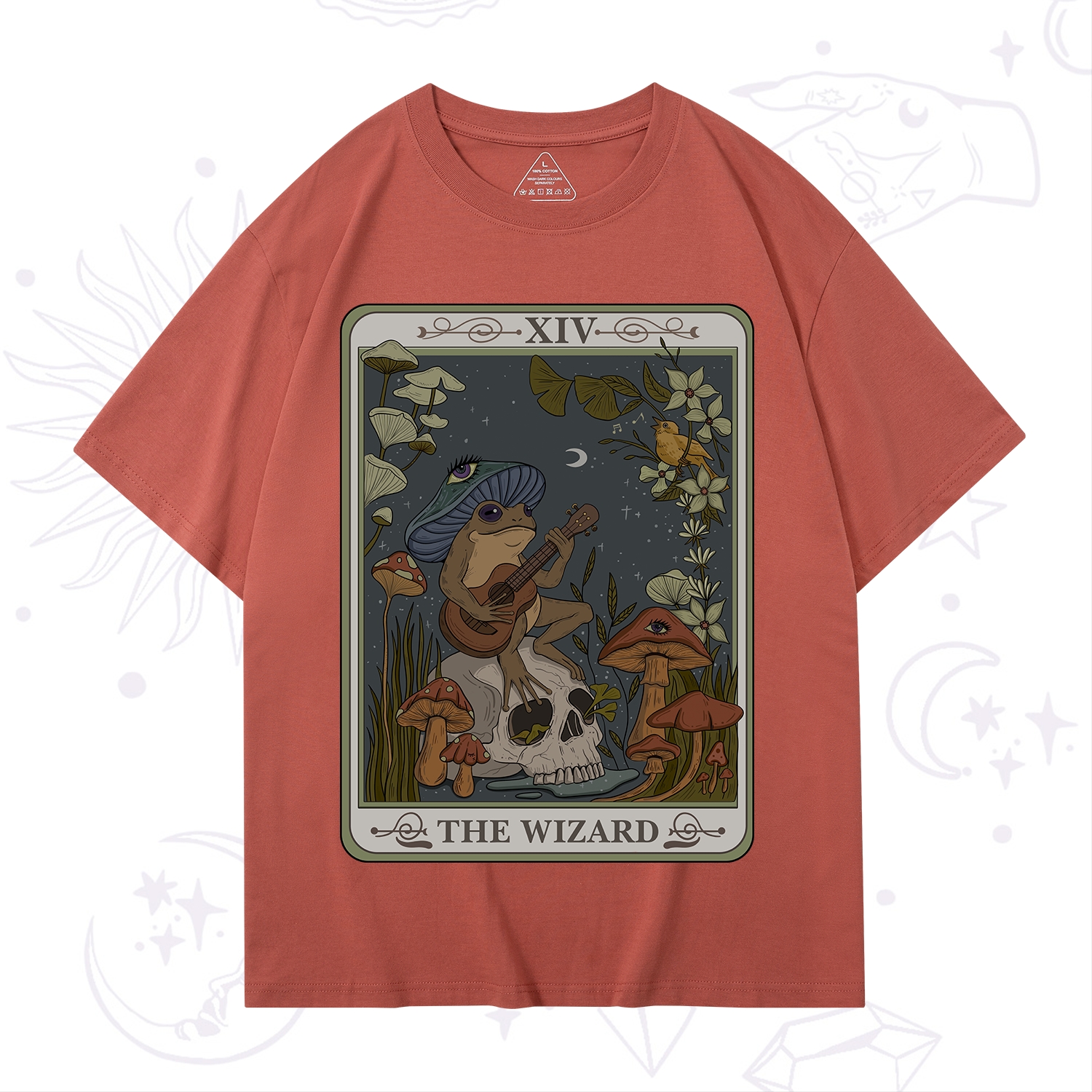 Purplehecate The Wizard Tarot T-Shirt